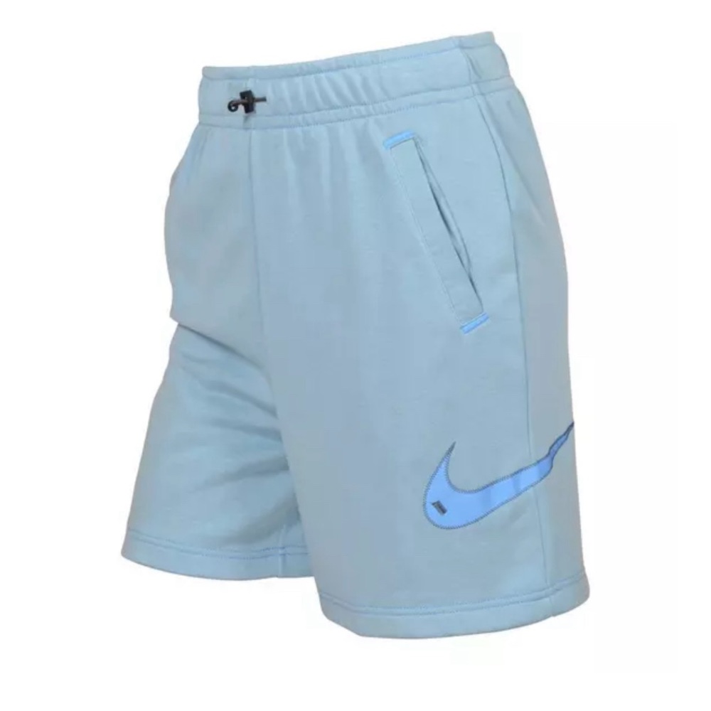 Nike Women's Sportswear Swoosh Baller Shorts-Blue